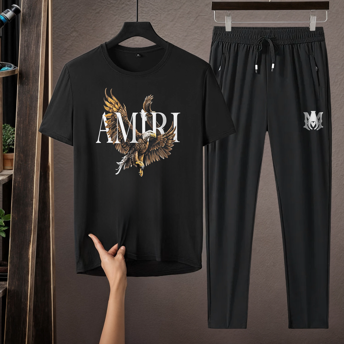 Men's Luxury Branded Co-Ord Set