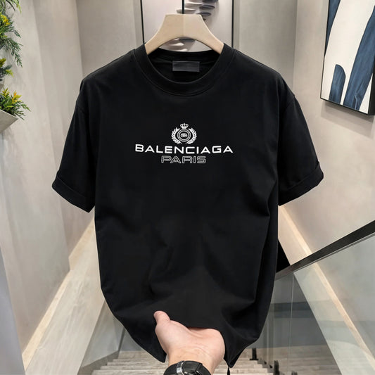 Men's Brand Premium Selling T-Shirt (BD-BALENCIAGA PARIS +Dior Blue)