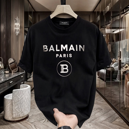 Men's Premium Selling T-Shirts (BD-Versace+ Balmain Silver)