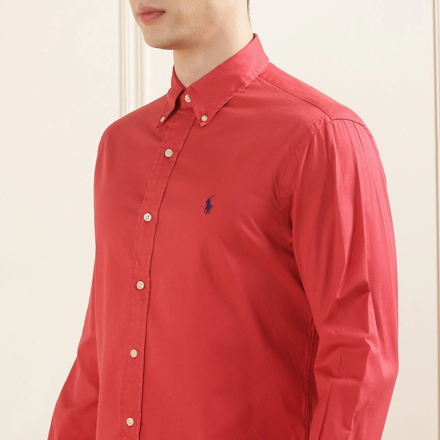 Men's Premium Giza Cotton Shirt 100% Imported (POLO RL)