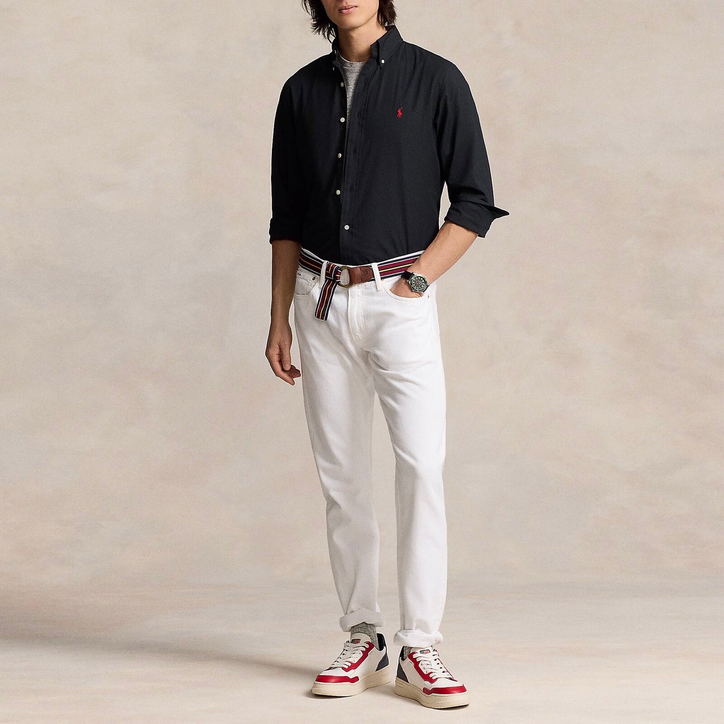 Men's Premium Giza Cotton Shirt 100% Imported (POLO RL)