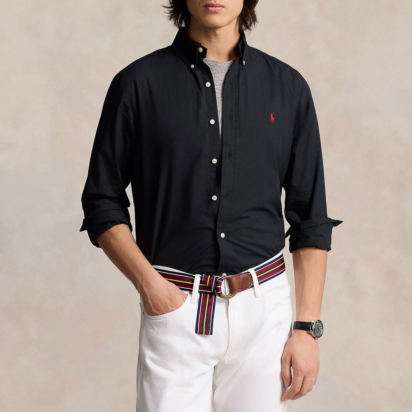 Men's Premium Giza Cotton Shirt 100% Imported (POLO RL)