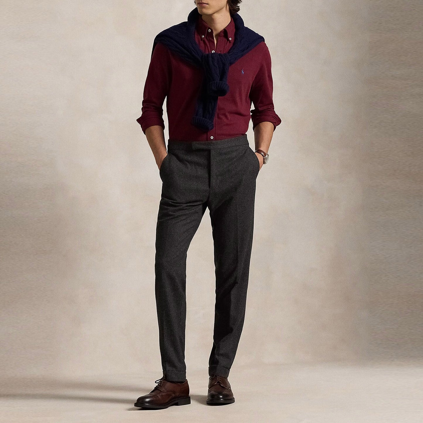 Men's Premium Giza Cotton Shirt 100% Imported (POLO RL)