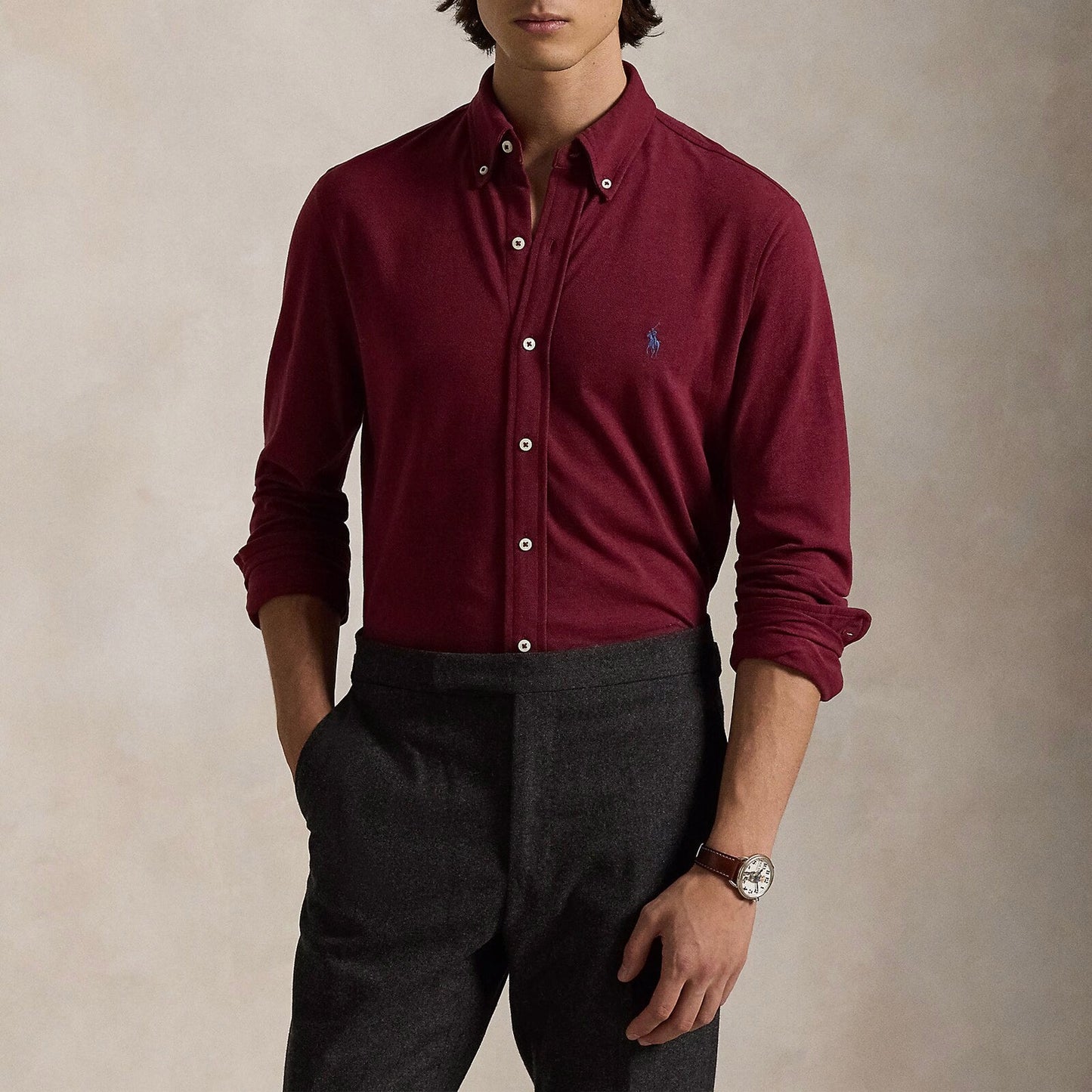 Men's Premium Giza Cotton Shirt 100% Imported (POLO RL)