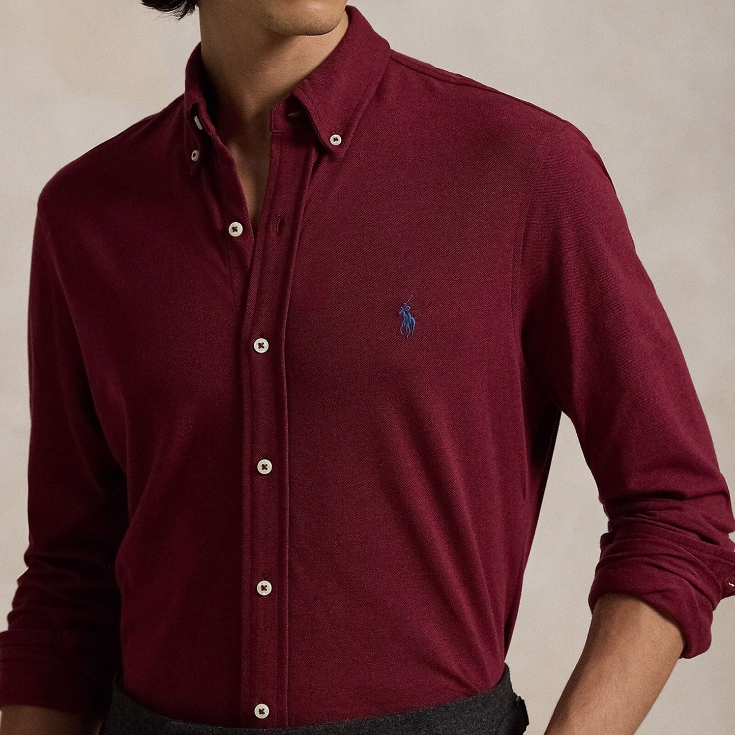 Men's Premium Giza Cotton Shirt 100% Imported (POLO RL)