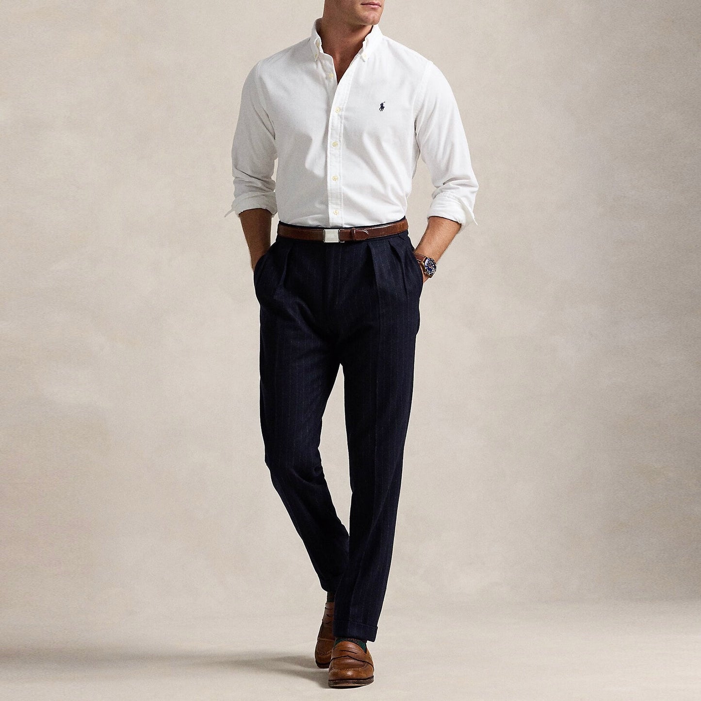 Men's Premium Giza Cotton Shirt 100% Imported (POLO RL)
