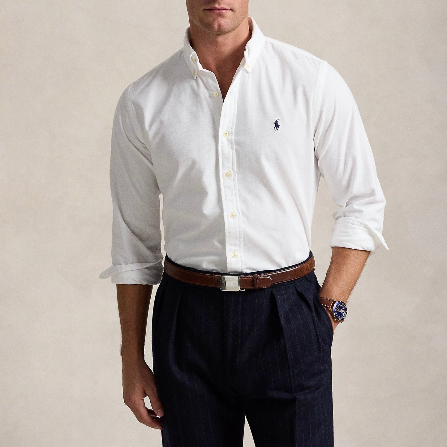 Men's Premium Giza Cotton Shirt 100% Imported (POLO RL)