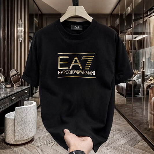 Men's Premium Selling T-Shirts (BD-HUGO GOLD+EA7)