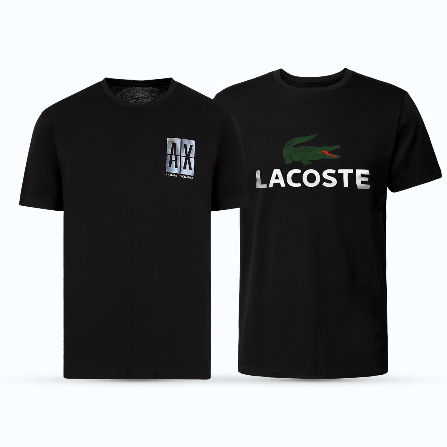 Men's Premium Selling Tee (BD-SMALL BOX AX +LACOSTE)