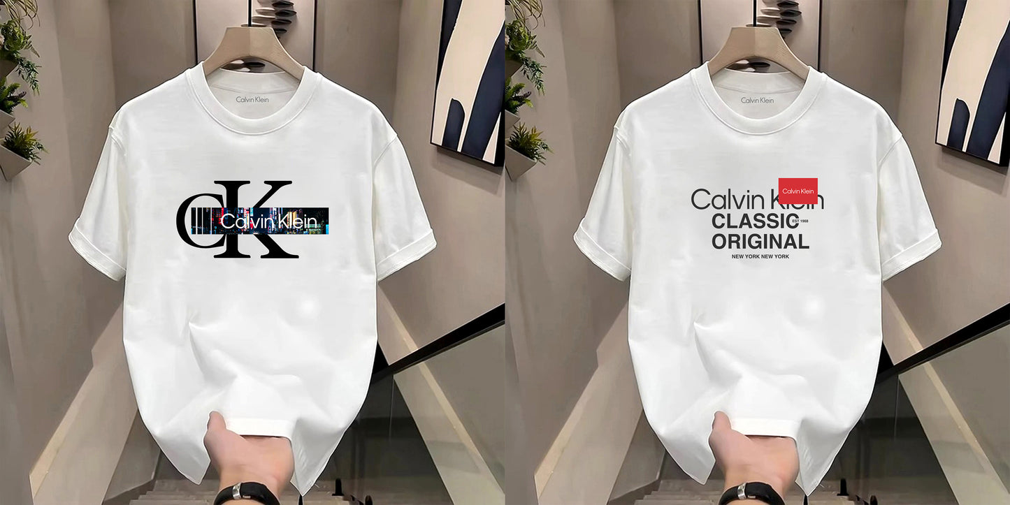 Men's Premium Selling T-Shirts (BD- CK BLACK+CK CLASSIC)