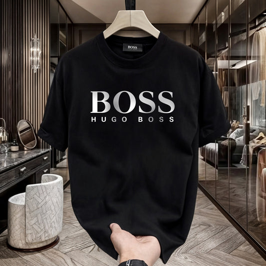 Men's Premium Selling T-Shirts (BD-HUGO BOSS+ARMANI EXCHANGE SILVER)