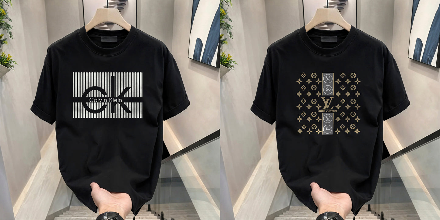 Men's Brand Premium Selling T-Shirt (BD-CK+LV STARS)