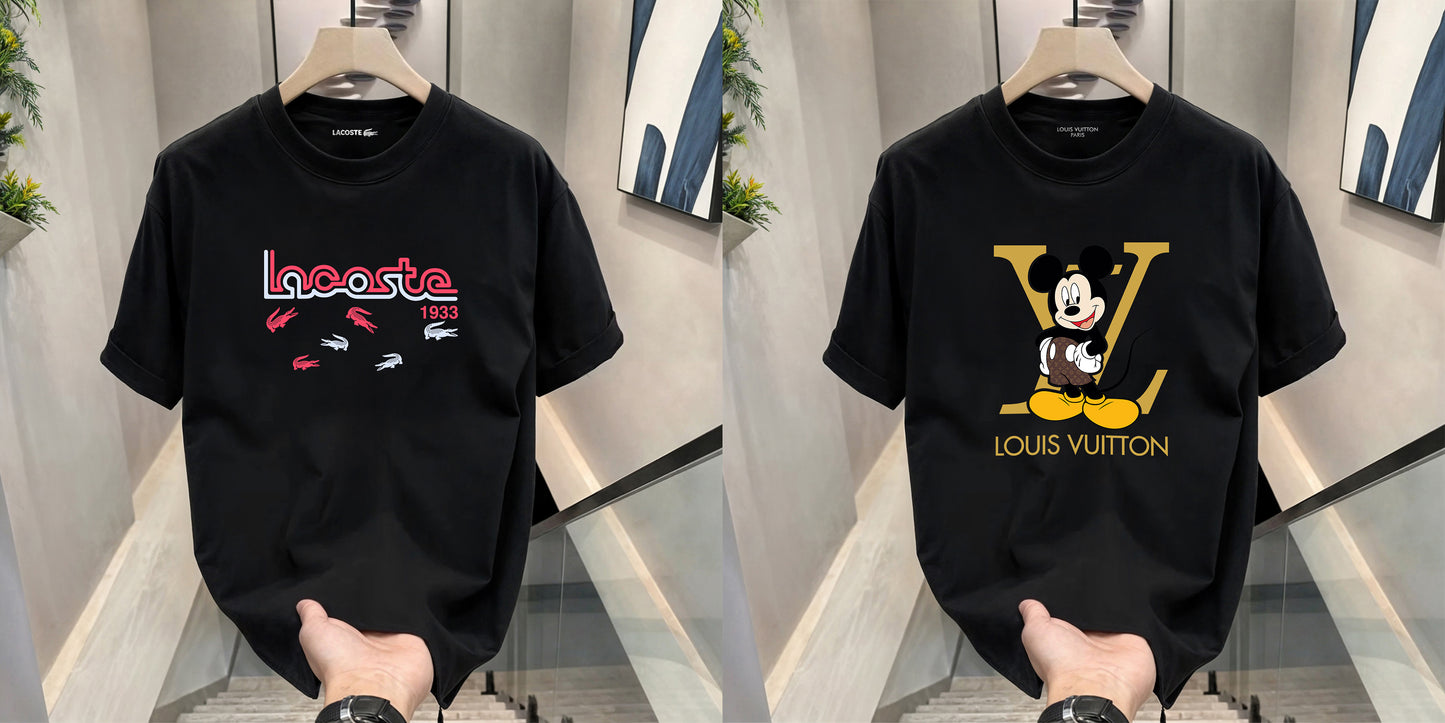 Men's Premium Selling T-Shirts (BD-LACOSTE 1933+LV MICKY)
