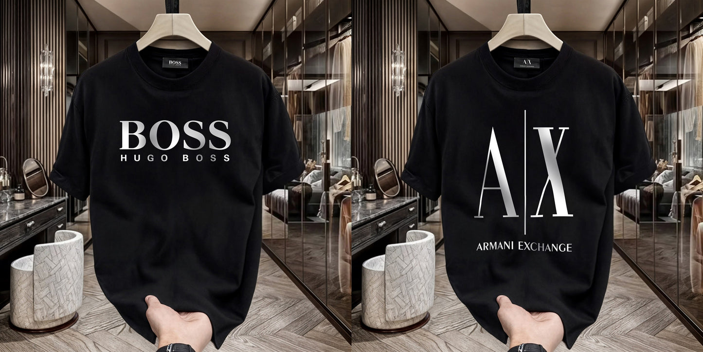 Men's Premium Selling T-Shirts (BD-HUGO BOSS+AX FULL)
