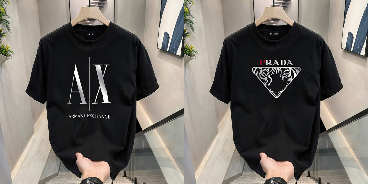 Men's Premium Selling T-Shirts (BD-AX FULL+PRADA)