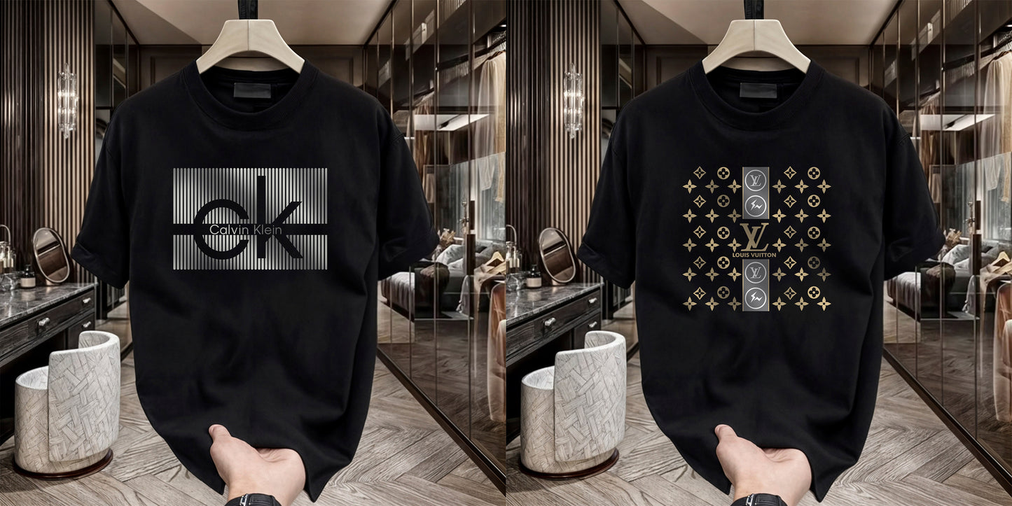 Men's Brand Premium Selling T-Shirt (BD-CK+LV STARS)