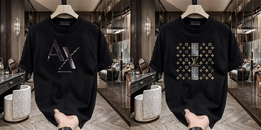 Men's Brand Premium Selling T-Shirt (BD-AX CUT+LV STARS)