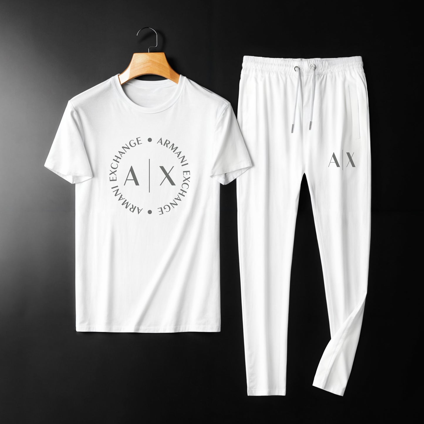 Men's Premium Selling White Co-ords