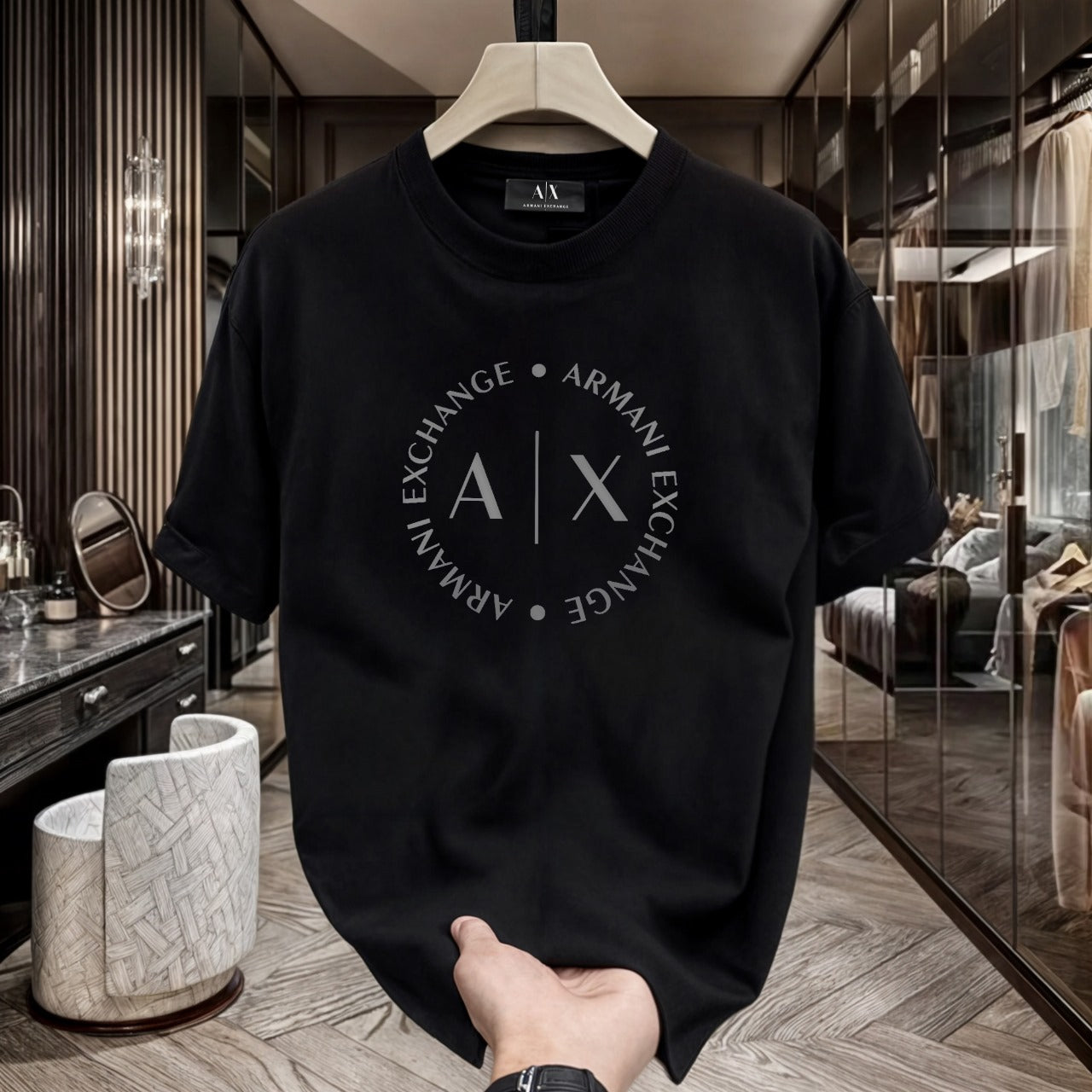 Men's Premium Selling T-Shirts (BD-AX FULL+ARMANI ROUND)