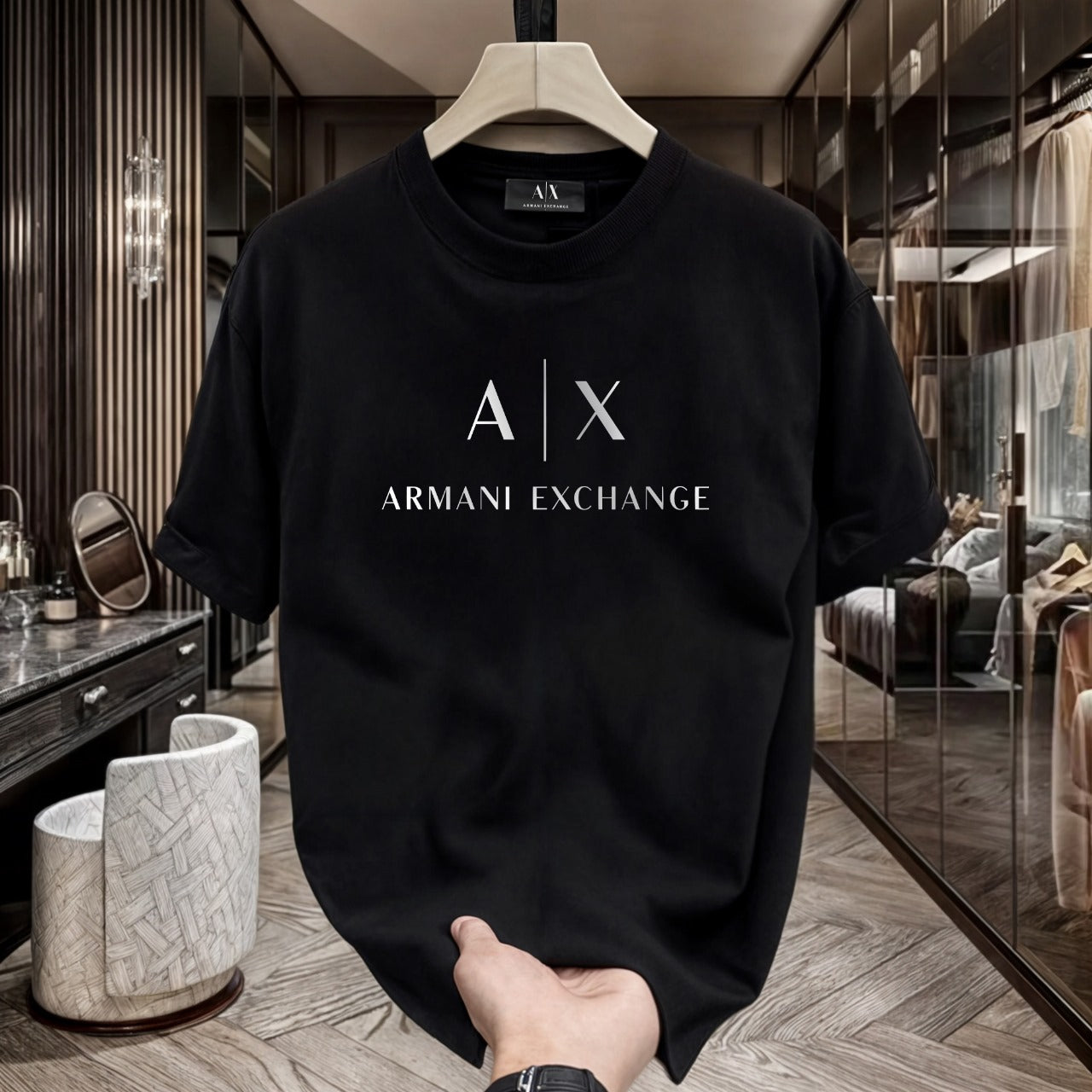 Men's Premium Selling T-Shirts (BD-AX WHITE+LACOSTE)