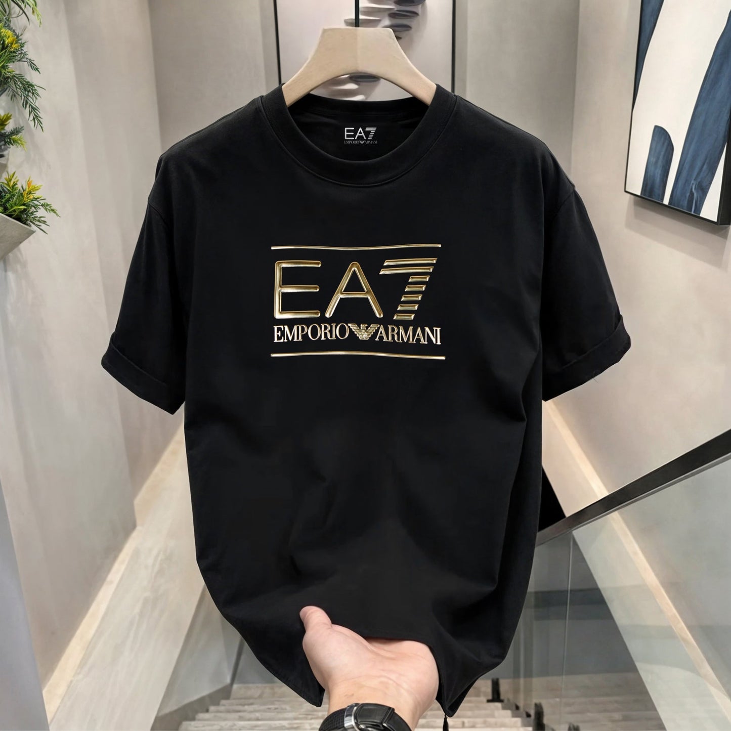 Men's Premium Selling T-Shirts (BD-AX FULL+EA7)