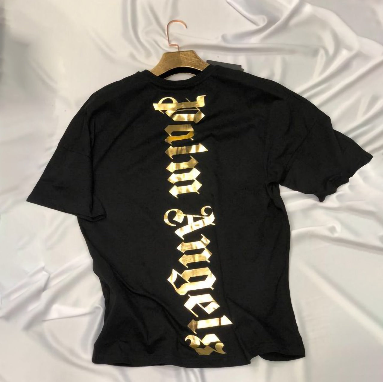 Men's Premium Selling T-shirt (BD-AX WHITE + PALM ANGELS)