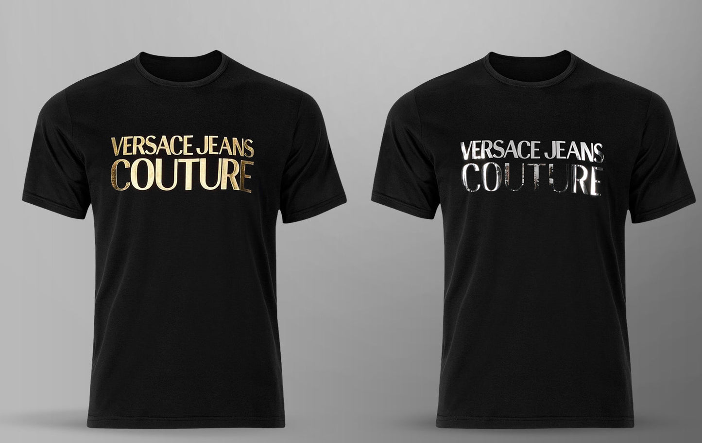 Men's Premium Selling T-shirt (BD-Versace + VERSACE SILVER)
