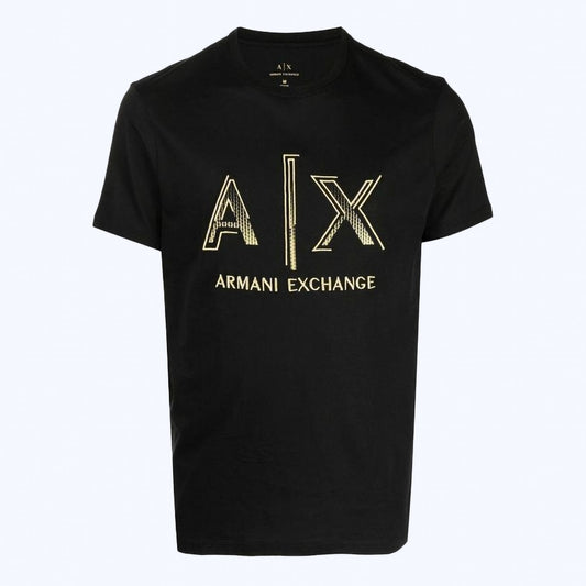 Men's Premium Selling T-shirt (BD-BALMAIN SILVER + AX GOLD)