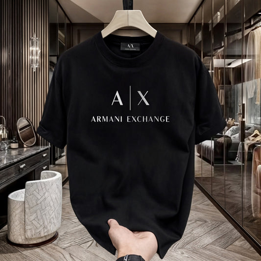 Men's Premium Selling T-Shirts (BD-Versace+AX White)