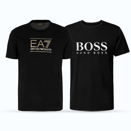 Men's Premium Selling Tee (BD-HUGO BOSS +EA7)