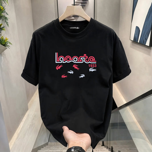 Men's Premium Selling T-Shirts (BD- LACOSTE 1933 + LACOSTE BLUE)