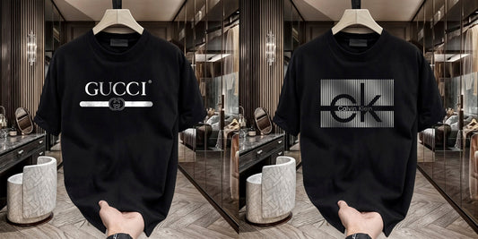 Men's Brand Premium Selling T-Shirt (BD-GUCCI+CK)