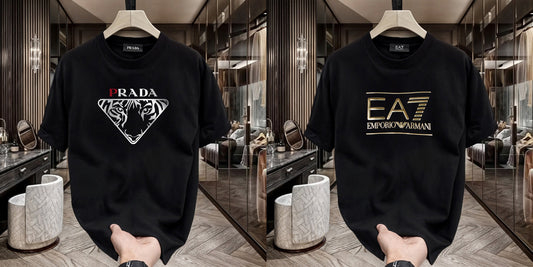 Men's Premium Selling T-Shirts (BD-PRADA+EA7)