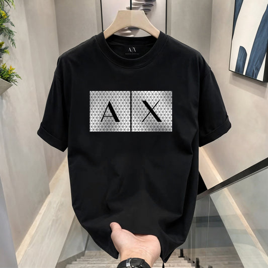 Men's Premium Selling T-Shirts (BD-Balmain Silver + AX Big Box)