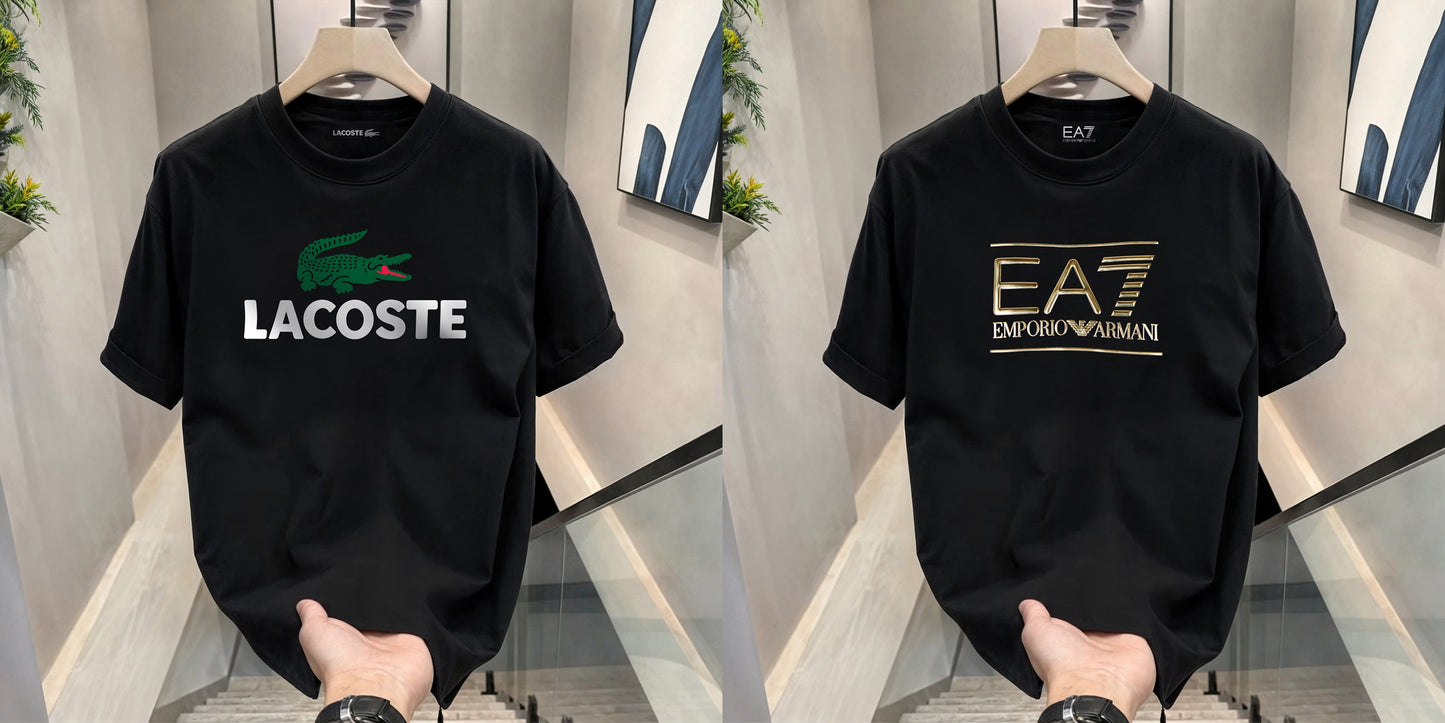 Men's Premium Selling T-Shirts (BD-LACOSTE+EA7)