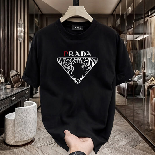 Men's Premium Selling T-Shirts (BD-BALMAIN WHITE+PRADA)