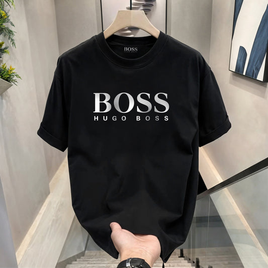 Men's Premium Selling T-Shirts (BD-HUGO Boss+ Armani Round)