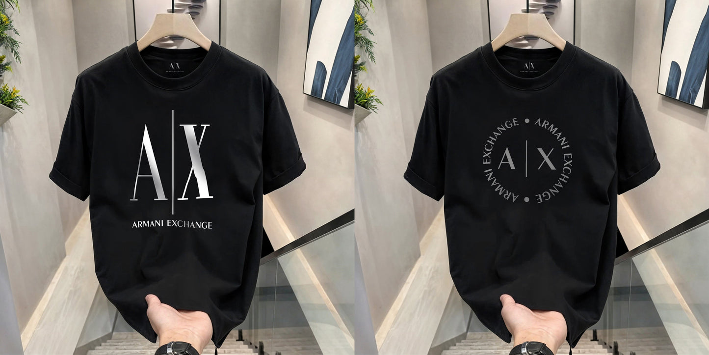 Men's Premium Selling T-Shirts (BD-AX FULL+ARMANI ROUND)