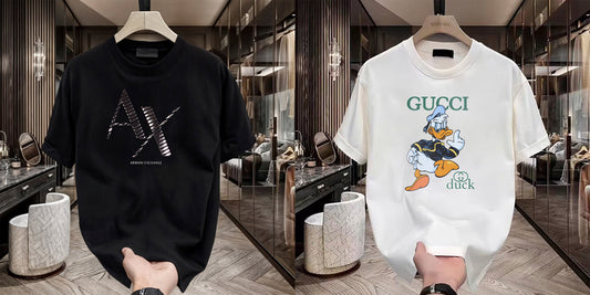 Men's Brand Premium Selling T-Shirt (BD-AX CUT+GUCCI DUCK)