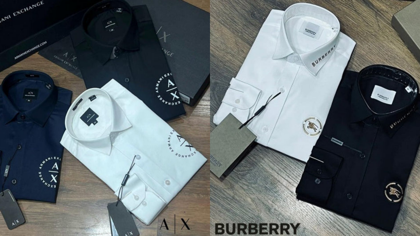 Pack of 2 Luxury And Premium Cotton Shirt For Men