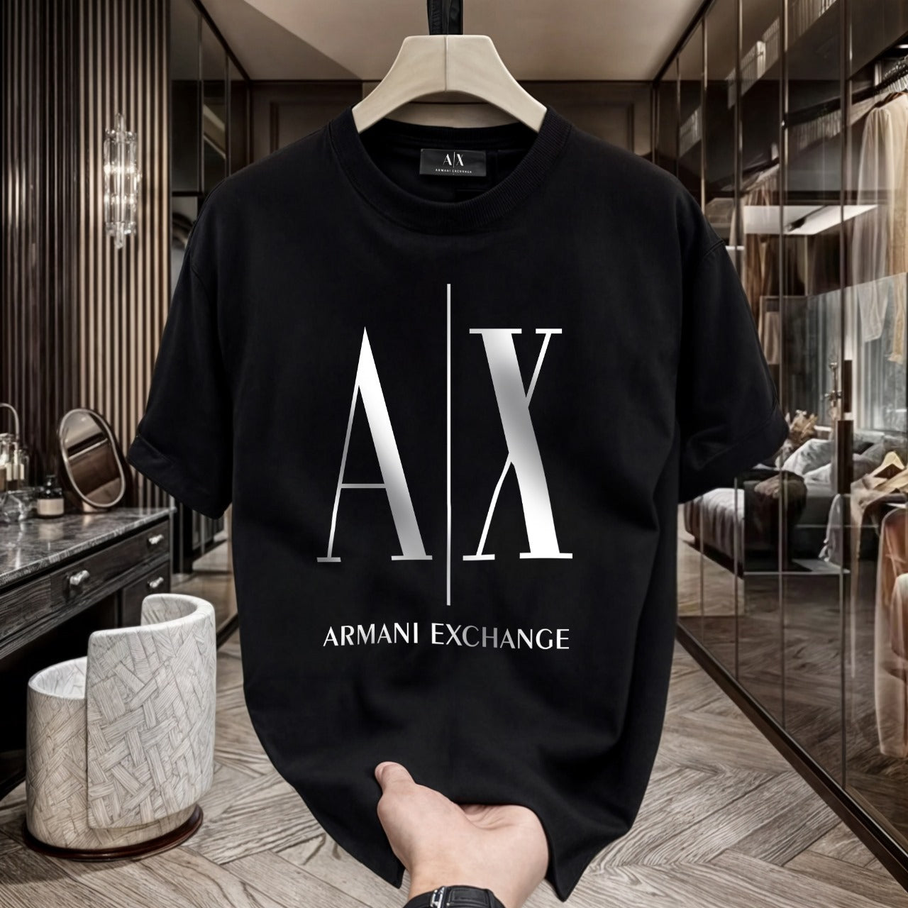 Men's Premium Selling T-Shirts (BD-AX FULL+BALMAIN GOLD)